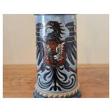 9' Beer Stein - Prussian Eagle by Mettlach Villeray & Boch (Early 20th Century) (Germany) #2075