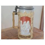 Vintage 8' Limited Edition Beer Stein by Mettlach Villeray & Boch (Germany) #1005