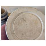 Vintage 7' Beer Stein (Germany) - Traditional German Life theme Salt Glazed Stoneware - titled  Keinen Tropfen im Becher mehr (Not a Drop Left  in the Mug)