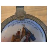 Vintage 6 1/2' Pottery Beer Stein (Germany)