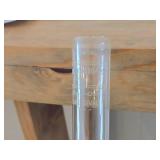 Vintage Brenner Kosmos 13 1/2' Wall Kerosene Lamp with Tall Glass Chimney