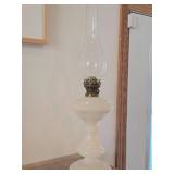 Vintage 22' Kerosene Oil Table Lamp