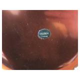9-1/2' Dinner Plate and (3) 3'D Plates by Olden (Norway)