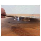 Vintage 1921 W.M. Rogers & Son Victorian Rose 11 1/4' 895-grams (total) Silverplate Serving Plate