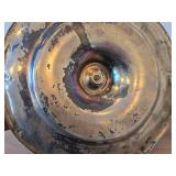 Vintage 465-grams (total) Silverplated Serving Bowl with Attached Plate