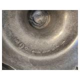 Vintage Wilton Armetale 11 1/2' Pewter Cake Plate with Pedestal Stand / Queen Anne design
