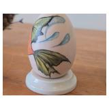 Lot of (2) 4' Disney theme Hand-painted Ceramic Collectible Eggs