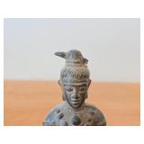 5 1/2' Brass/Bronze Southeast Buddha Figurine