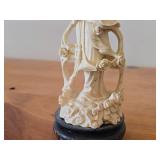 9' Chinese Guanyin theme Hand carved Figurine