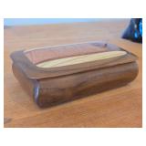 Keepsake Box - Walnut/Hackberry/Puella/Maple Wood 6' x 3' x 1 1/2'