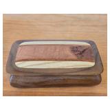 Keepsake Box - Walnut/Hackberry/Puella/Maple Wood 6' x 3' x 1 1/2'