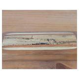 Keepsake Box - Cherry/Hackberry/Puella/Spaulted Pecan Wood 9' x 3 1/2' x 1 3/4'