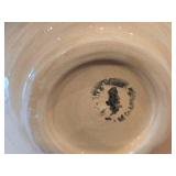 Lot of (2) Hand painted Ceramic Bowls 9'Dx2-1/4', 10-1/2'x3-1/4'
