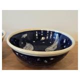 Lot of (2) Handcrafted Ceramic Bowls (Signed) 2 3/4' x 7 1/2'
