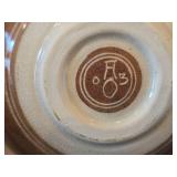 Lot of (2) Handcrafted Ceramic Bowls (Signed) 2 3/4' x 7 1/2'