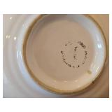 Lot of (3) Hand painted Ceramic Bowls 9'Dx2-1/2', 9'Dx2-1/4', 7-3/4'Dx2-1/2'