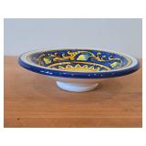 Lot of (3) Hand painted Ceramic Bowls 9'Dx2-1/2', 9'Dx2-1/4', 7-3/4'Dx2-1/2'