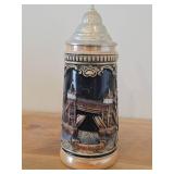 Vintage 9' Rare London Relief Big Ben Queens Guava Tower Bridge and Soldier Beer Stein