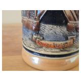 Vintage 9' Rare London Relief Big Ben Queens Guava Tower Bridge and Soldier Beer Stein