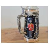 Vintage 9' Rare London Relief Big Ben Queens Guava Tower Bridge and Soldier Beer Stein