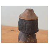 Vintage 7 1/2' Troll theme Hand-carved Wooden Figurine by Swedish Carver Bengt Brask (Signed)