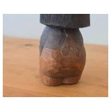 Vintage 7 1/2' Troll theme Hand-carved Wooden Figurine by Swedish Carver Bengt Brask (Signed)