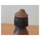Vintage 7 1/2' Troll theme Hand-carved Wooden Figurine by Swedish Carver Bengt Brask (Signed)