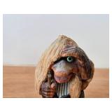 Vintage 6 1/2' Troll theme Hand carved Wood Figurine / Norwegian Folk Art style