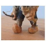 Vintage 8' Troll theme Hand carved Wood Figurine (Norway)