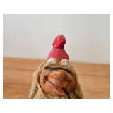 Vintage 6' Norwegian Nisse Troll theme Hand carved Wood Figurine by Henning (Norway)
