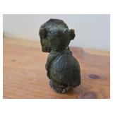 Lot of (3) Vintage Troll theme Hand carved Wood Figurines by Henning (Norway) / Folk Art style