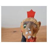 Vintage 7 1/4' Norwegian Troll theme Hand carved Wood Figurine (Signed) by Henning (Norway)