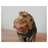 Vintage 6' Troll King theme Hand carved Wood Figurine by Henning Engelsen (Norway)