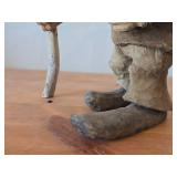 Vintage 14 1/2' Troll theme Hand carved Wood Figurine (Signed) by Asbjorn Raanaa / Authentic Norwegian Folk Art style