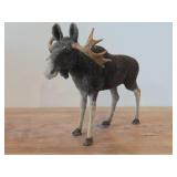 Handcrafted Needle-felted Moose Sculpture