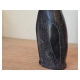 8 1/2' Cat theme Hand carved Kissi Soapstone Figurine