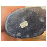 8 1/2' Cat theme Hand carved Kissi Soapstone Figurine