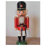 Vintage 13' Erzgebirge Nutcracker Soldier theme Handcrafted Wood Figurine by Expertic Cooperative (GDR (East Germany))
