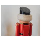 Vintage 13' Erzgebirge Nutcracker Soldier theme Handcrafted Wood Figurine by Expertic Cooperative (GDR (East Germany))