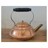 Solid Copper Tea Pot by Copper Craft Guild from Taunton Mass.