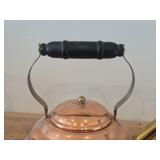 Solid Copper Tea Pot by Copper Craft Guild from Taunton Mass.