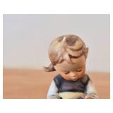 Vintage 4 1/2' Goebel Hummel Busy Student Figurine #367 Hand painted in Germany