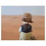 Vintage 4 1/2' Goebel Hummel Busy Student Figurine #367 Hand painted in Germany