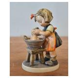 Vintage 5' Goebel Hummel Doll Bath Figurine #319 Hand painted in Germany