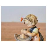 Vintage 5' Goebel Hummel Doll Bath Figurine #319 Hand painted in Germany