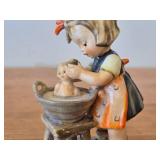 Vintage 5' Goebel Hummel Doll Bath Figurine #319 Hand painted in Germany