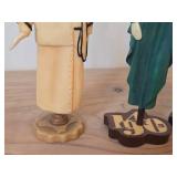 Lot of (3) Figurines - by Stacy Bums The Latest Thing Collection - titled  Afternoon Stroll, Fabulous Folds, Contemporary Grace