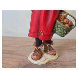 10 1/2' Genuine Norwegian Design Figurine Apple Girl by Carl Larson for Candy Design (Norway)
