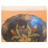 Chinese Cloisonne Enameled Bowl 3' x 6 1/4'
