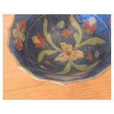 Chinese Cloisonne Enameled Bowl 3' x 6 1/4'